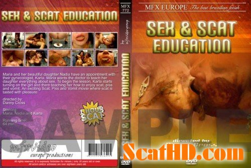 Karla, Maria, Nadia - MFX-772 Sex And Scat Education [SD]