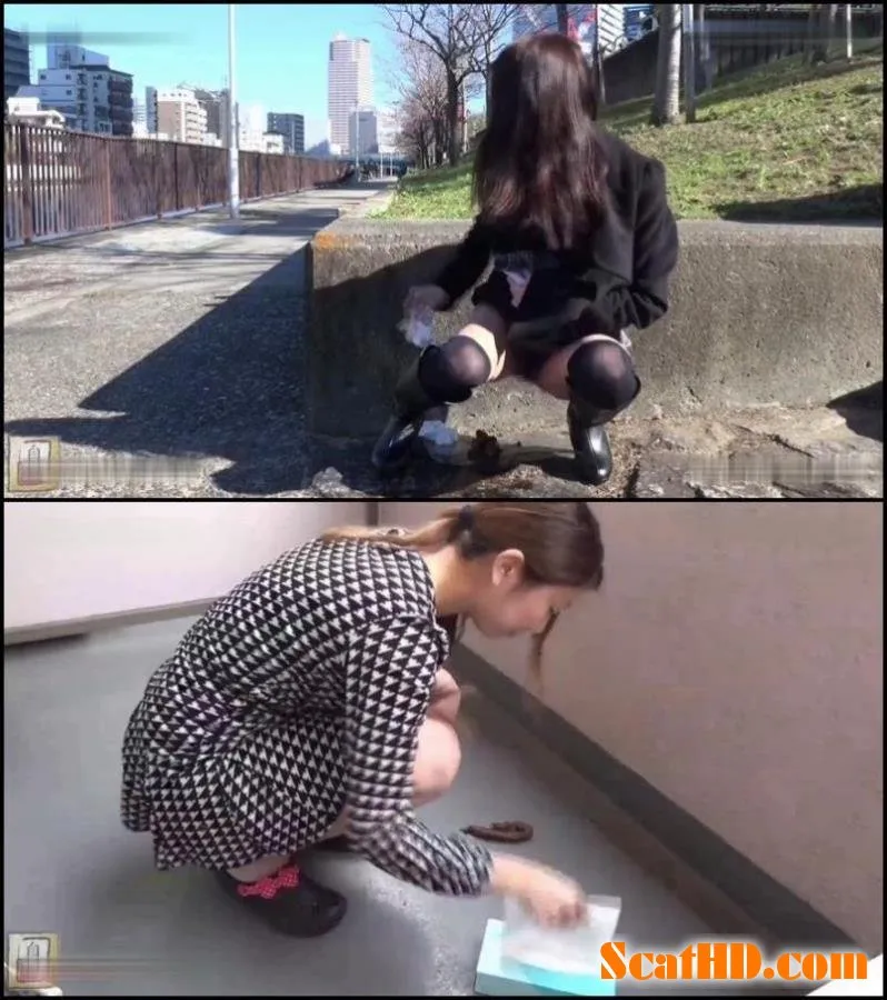 BFJG-23 Self filmed girls poop in public places.[FullHD 1080p]