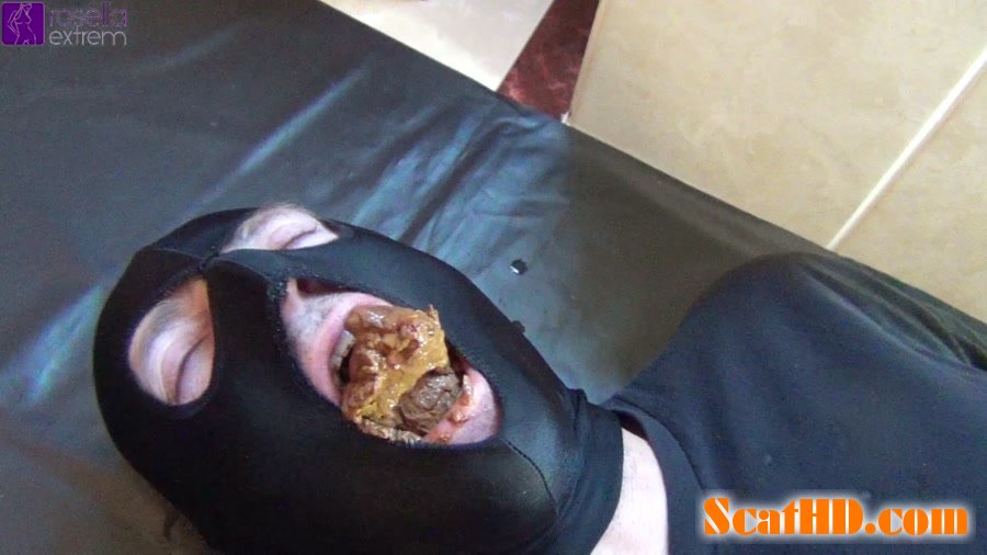 RosellaExtrem - Open your mouth and eat my shit! Shit meal for a new slave! [FullHD 1080p]
