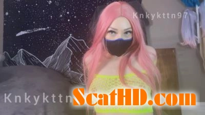 KnkyKttn97 - Glass Dildo Smearing [FullHD 1080p]