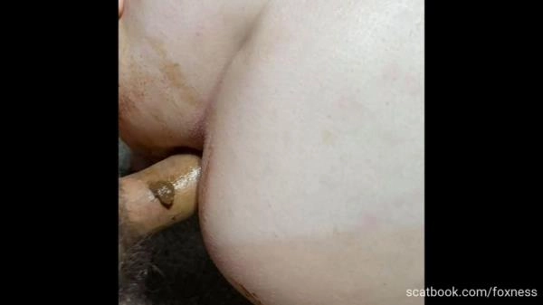 Foxness - Dirty Ass To Mouth, Swallowing Shit, Pooping And Peeing [HD 720p]