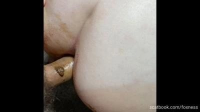 Foxness - Dirty Ass To Mouth, Swallowing Shit, Pooping And Peeing [HD 720p]