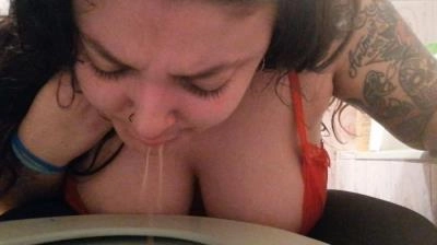 Badkithy - Unprobated Vomit, All Natural! [FullHD 1080p] Scat Porn HD