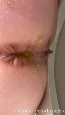 Foxness - Pooping 2 [SD] Scat Porn HD
