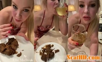 Scat Ella - Scat Ella - Eating Shit [DVDRip] Scat Porn HD