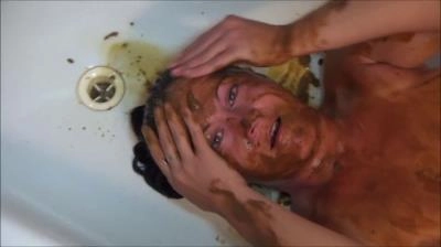 DirtyScatGirl - Self Enema With Whipped Cream [FullHD 1080p]