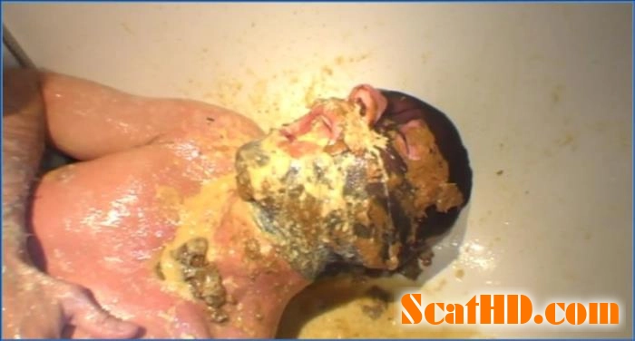 German Vomit Fetish with Lady Amy and Lady Atropa in 3 Piles of Shit P3 download from ScatHD.com 