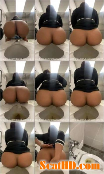 BrownSensation8 Office Scat Play with Big Toys and Pissing download from ScatHD.com 