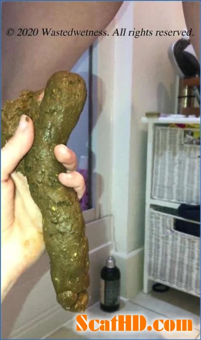 Wife's Shocking Anal and Panty Poop Session in FullHD 1080p