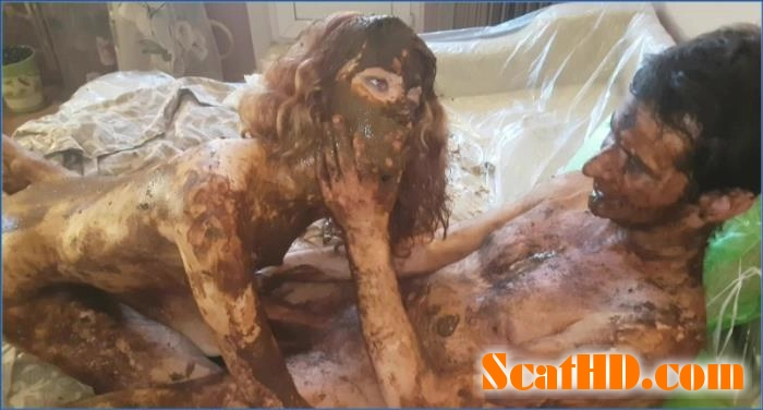 Top Russian Model Jelena in Erotic Threesome and Scat Play FullHD 1080p download from ScatHD.com 