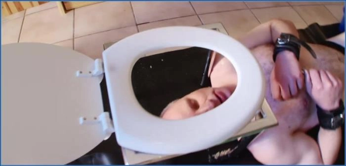 Scatqueens-Berlin: Lady Amy and Lady Atropa Dominate Toilet Slave in Vomit Education P2 download from ScatHD.com 