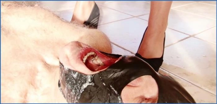 German Femdom Scat Session with Lady Amy and Lady Atropa in HD