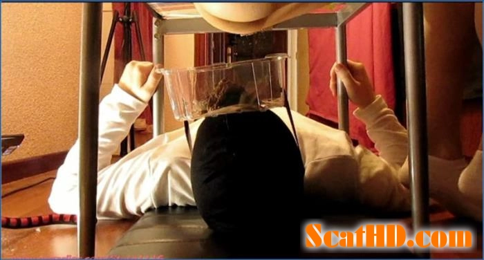 Teens Dominate Slave in Intense Femdom Scat Session - FullHD 1080p download from ScatHD.com 