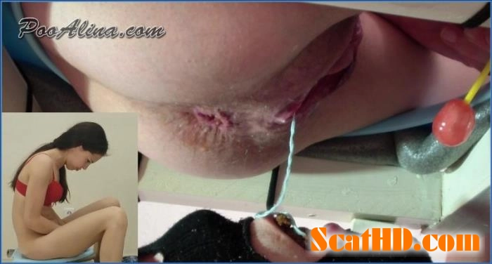Alina's Scat and Toilet Slavery Session in HD 720p