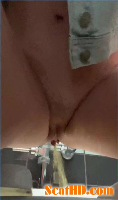 VibeWithMolly Public Bathroom Urination in UltraHD 4K download from ScatHD.com 