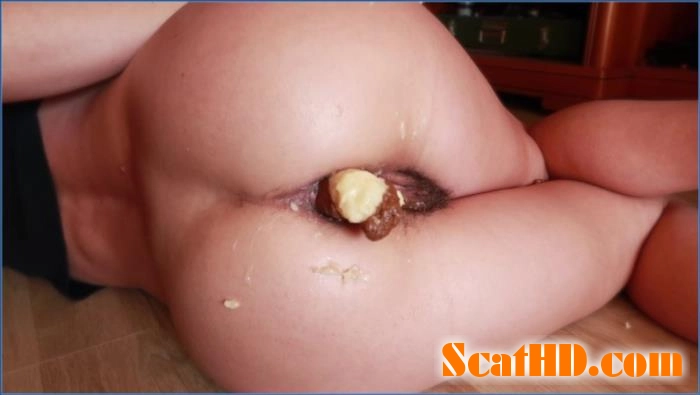 Sabrina Dacos Indulges in Banana Pudding Food Play Gaping Session FullHD download from ScatHD.com 