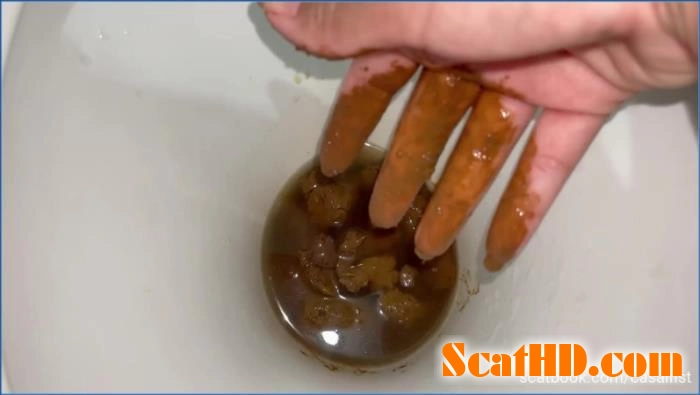 Intense Scat and Anal Session with Coco and Casal Fist in FullHD download from ScatHD.com 