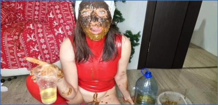 Scatlina's Shitty Santa: 22 Kaviar Loads in FullHD 1080p Part 3