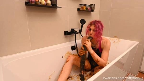 Intense Solo Play with XL Dildo by Yiffyfosque in HD 720p