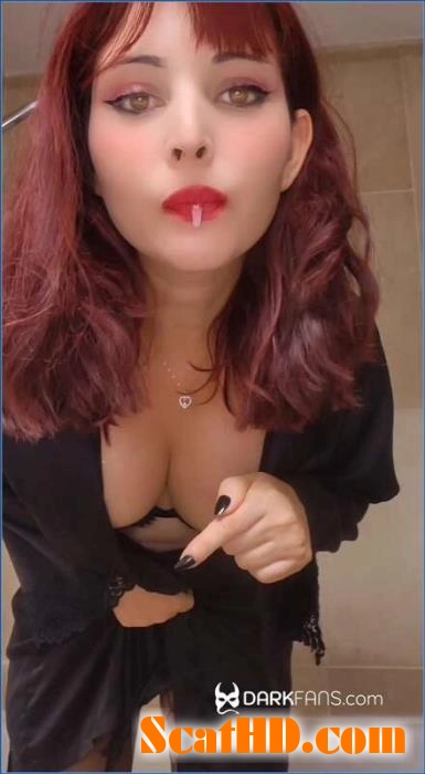 Domina Marbella in Black Lingerie: FullHD Scat POV and Femdom Toilet Slavery download from ScatHD.com 