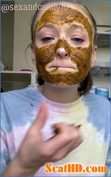 Diaper Fill- Sexandcandy18’s Teen Diaper and Face Mask Scat clip