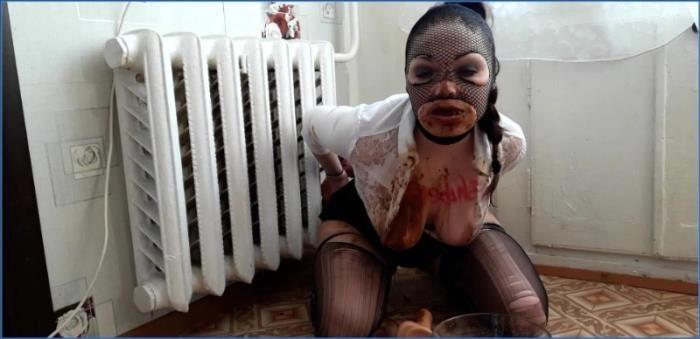 Lina's Extreme Anal Kaviar Swallow with Dirty Betty- FullHD Scat Video