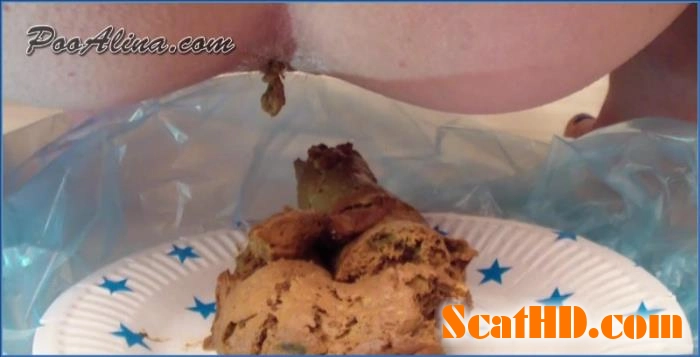 PooAlina Dancing and Big Pooping in Close Up Domination Scat Porn