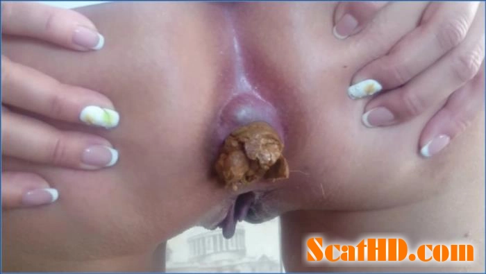 rough Scat Smearing vid with Brown Wife in FullHD