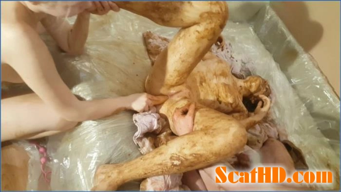 dirty Lesbian Scat and Pissing with Astra Celestial- FullHD Exclusive download from ScatHD.com 