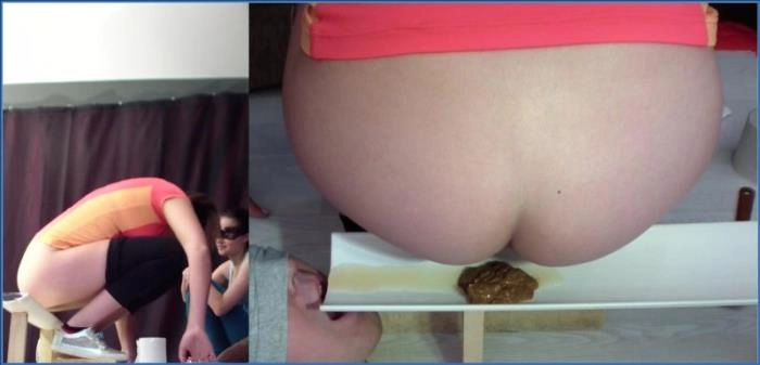 Double Diarrhea with Milana Smelly Farting and CBT in Brutal Russian video