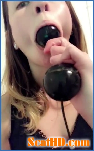 LilbuttLex Explores Anal Beads and Scat in BDSM romp download from ScatHD.com 