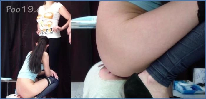 Milana Smelly Delivers Brutal Russian Verbal Humiliation and CBT in Scat Porn download from ScatHD.com 