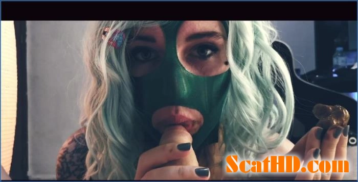 Scat Eat and Shit Sucking with Betty The Green Mask in Brutal Domination download from ScatHD.com 