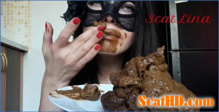 Eat Shit with Scatlina in Fisting romp download from ScatHD.com 