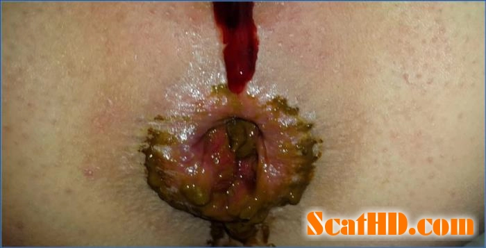 Anna Coprofield Shits in the Morning and Starts Menstruation in Brutal Panties Video download from ScatHD.com 