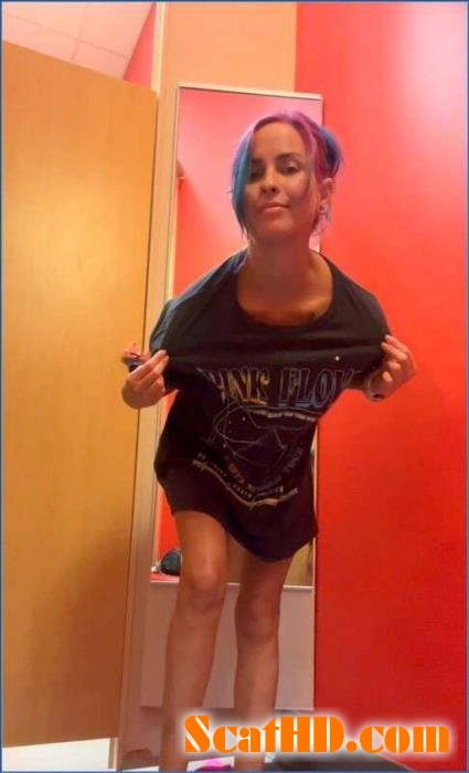 Scat Eating LilbuttLex in Brutal Ass to Mouth BDSM in Changing Room download from ScatHD.com 