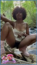 Saint Ziya's dirty Waterfall Pissing porn download from ScatHD.com 