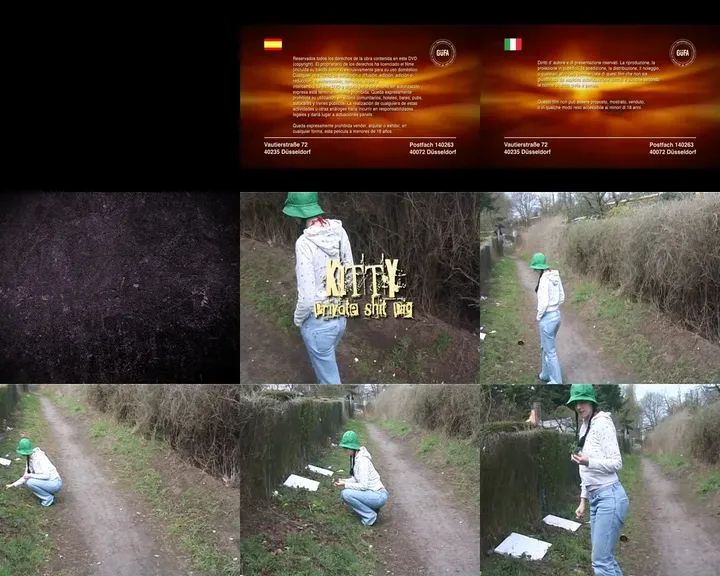 Kitty's Hefty Solo Shit Play and Piss Fun - Extreme Scat and Smearing download from ScatHD.com 
