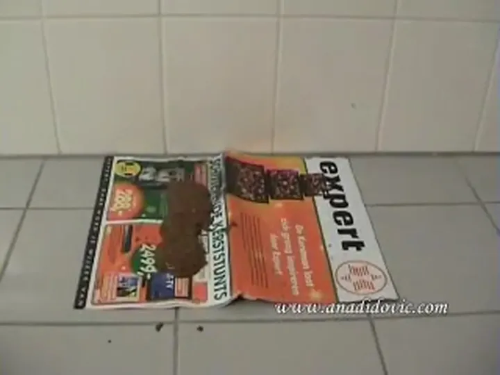 Ana Didovic Squats for a Messy Solo Poop - Magnetic Scat Release download from ScatHD.com 